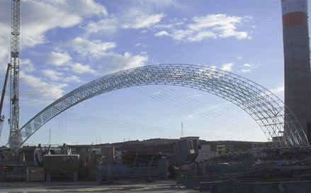 渝中大型网架结构